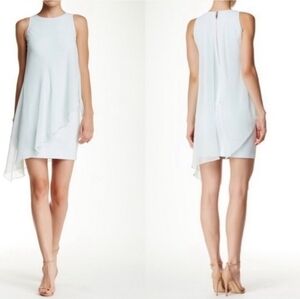 NWT Ted Baker Locie Asymmetric Drape Tunic In Mint Green US 8